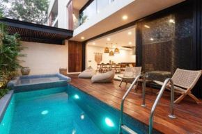 2Story Garden Duplex - 3 BD Private Pool and Jacuzzi